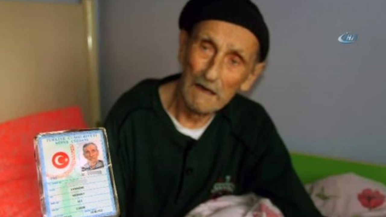 TÜRKİYE'NİN EN YAŞLISI,115 YAŞINDA MEHMET DEDE