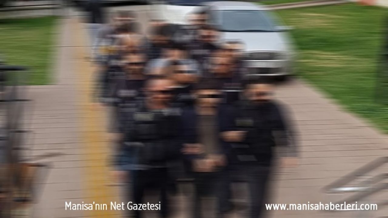 Manisa'da uyuşturucu operasyonu: 4 tutuklama