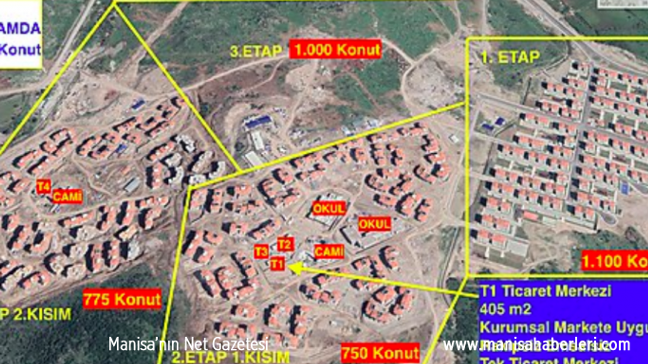 AKGEDİK TOKİ’DE İŞ YERLERİNİN İHALESİ CİMER’E ŞİKAYET EDİLDİ  