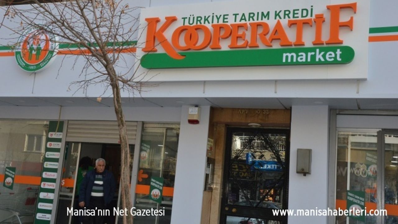 TARIM KREDİ MANİSA'DA MARKET AÇTI