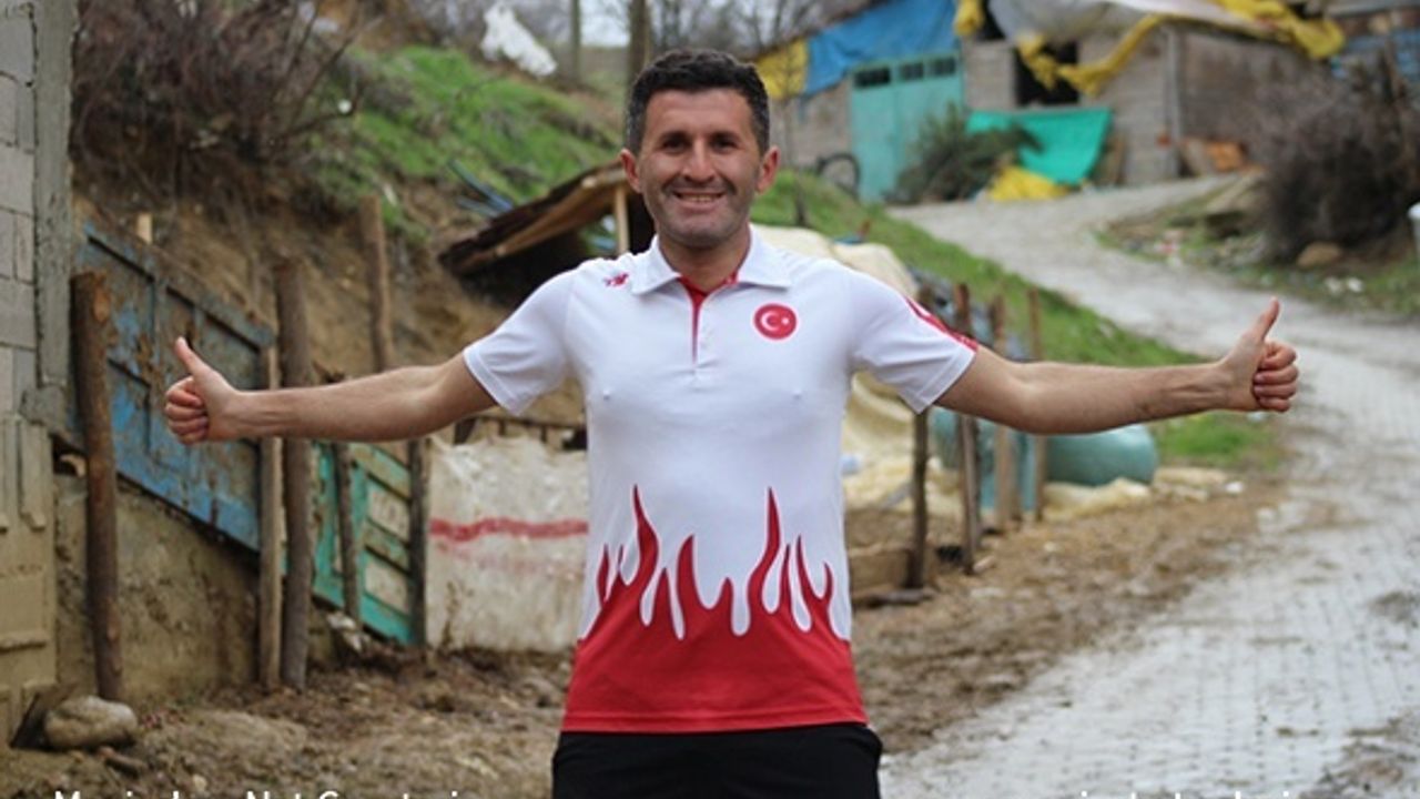 UŞAK'TAN MANİSA İL SINIRINA KADAR KOŞTU