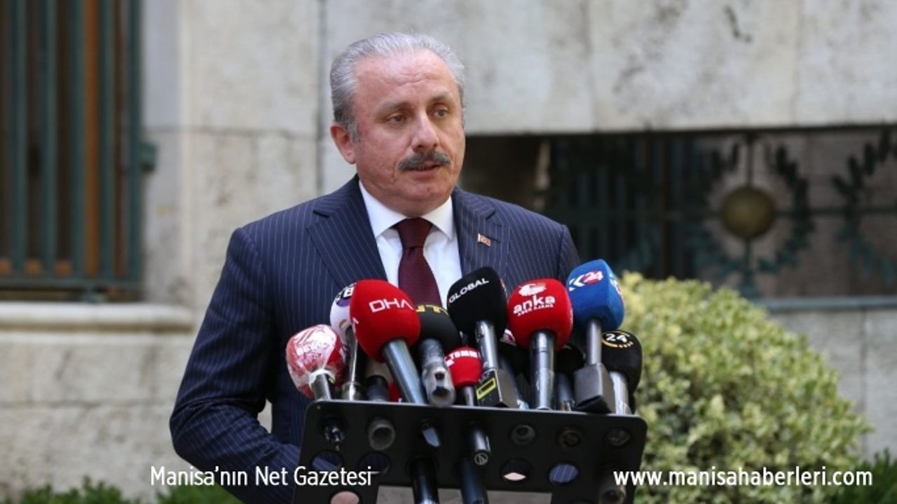 MUSTAFA ŞENTOP YENİDEN MECLİS BAŞKANI OLDU