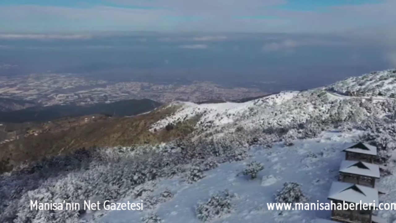 Manisa'nın güzel değerlerine kuşbakışı seyir (Manisa Valiliği paylaştı)