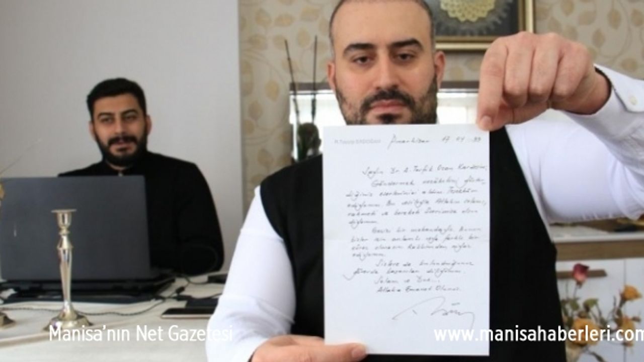 Cumhurbaşkanı Erdoğan'ın gönderdiği mektup 22 yıl sonra ortaya çıktı