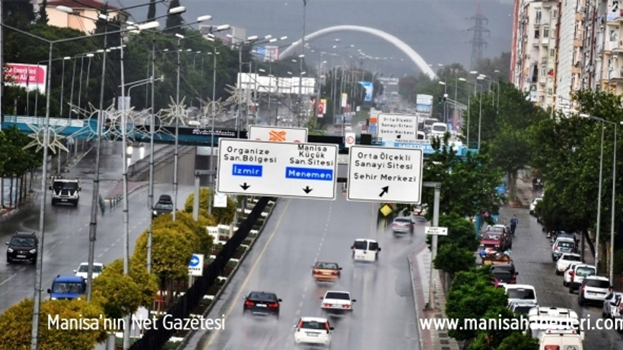 METEOROLOJİDEN MANİSA'YA YAĞIŞ UYARISI