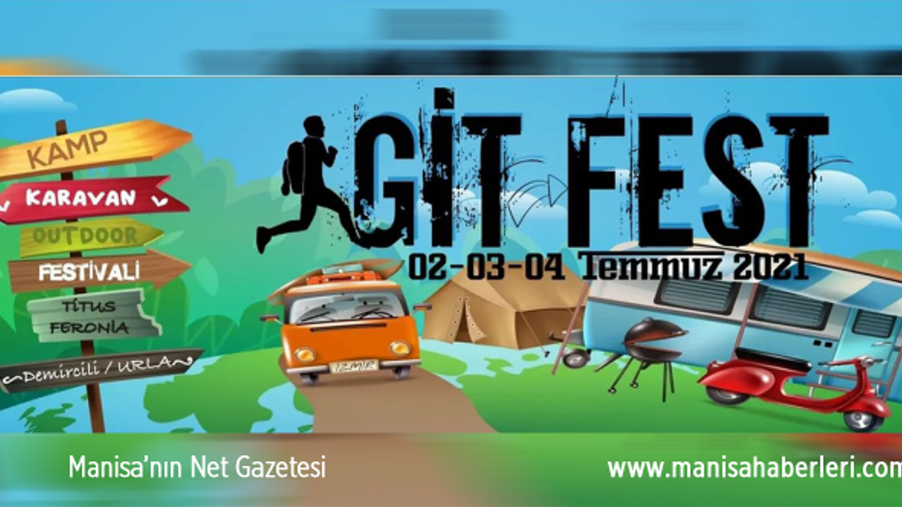 Kamp, Karavan, Outdoor Festivali GitFest 2 Temmuz'da İzmir'de başlıyor
