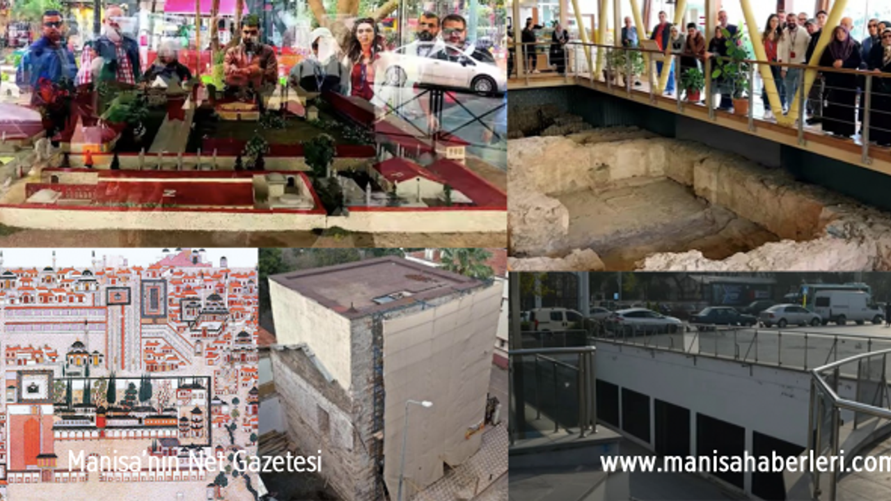 MANİSA ŞEHZADE SARAYI'NDAN GERİYE KALAN 3 PARÇA