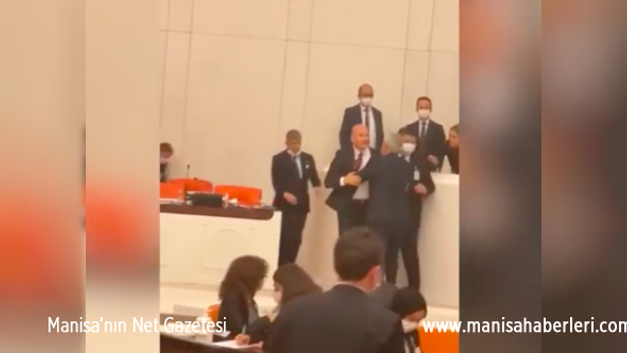 TBMM'DE KAVGA! ÖZGÜR ÖZEL, SÜLEYMAN SOYLU…