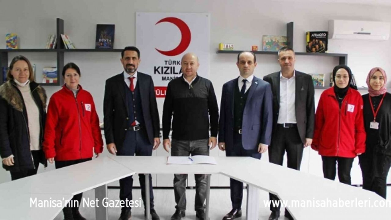 Türk Kızılay Manisa ve Yeşilay Manisa’dan ’Yeşilay Yanımda, Gönüllüler Sahada’ projesi