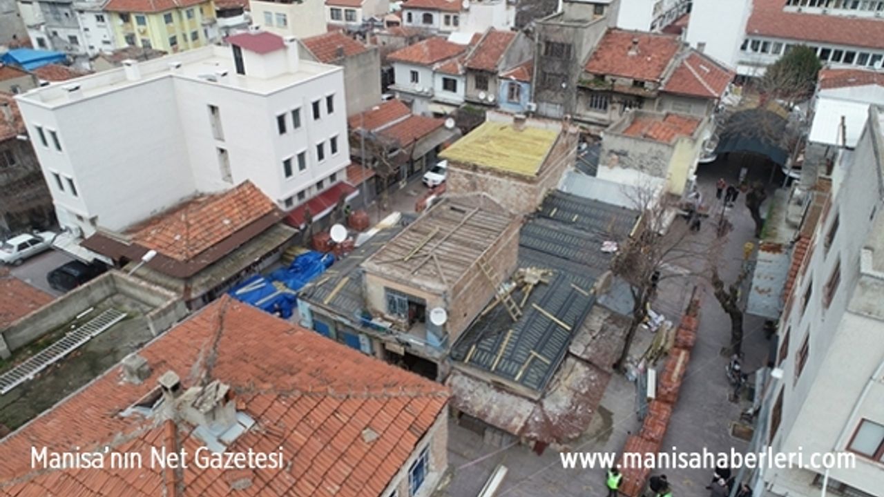 TARİHİ ÇARŞI CAZİBE MERKEZİ OLUYOR