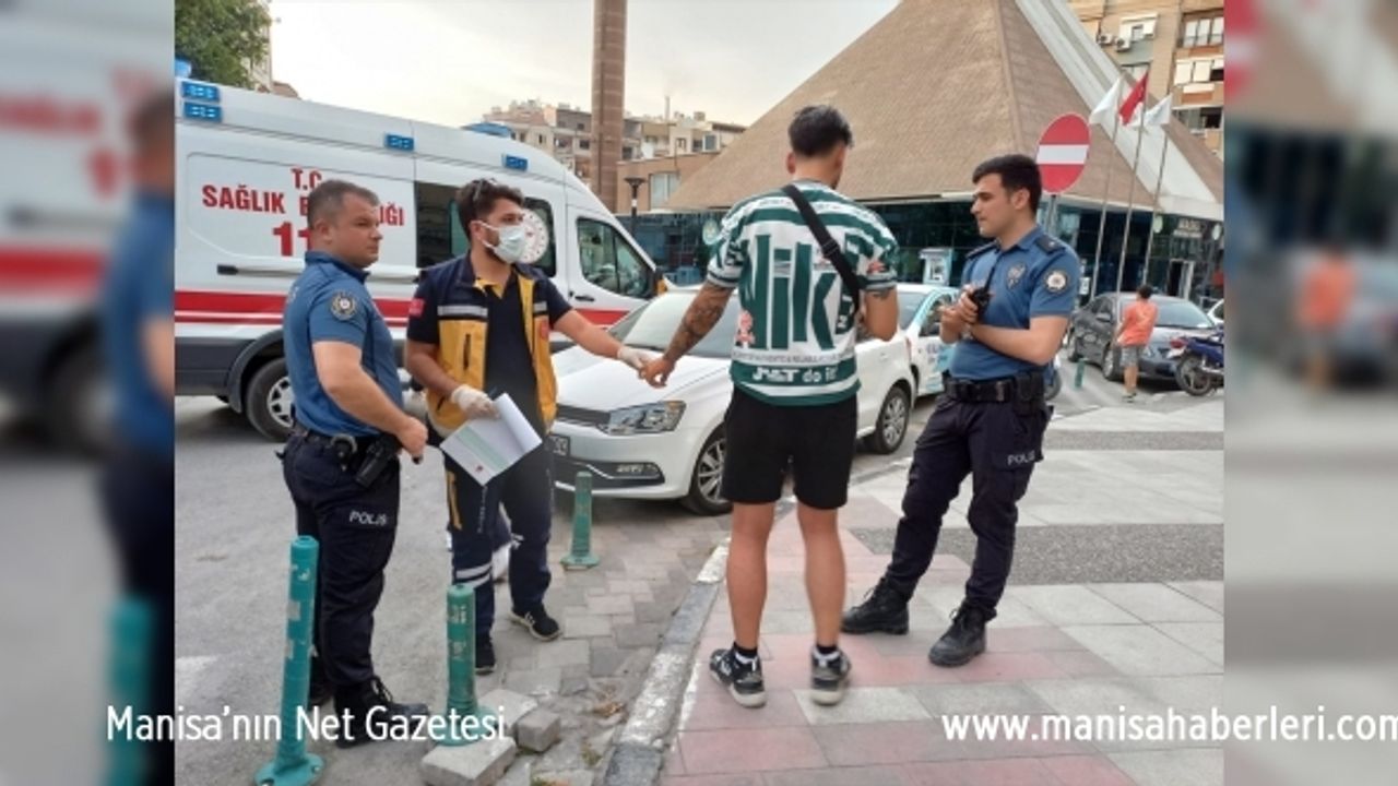 Manisa’da bıçaklı saldırıda 1 kişi yaralandı