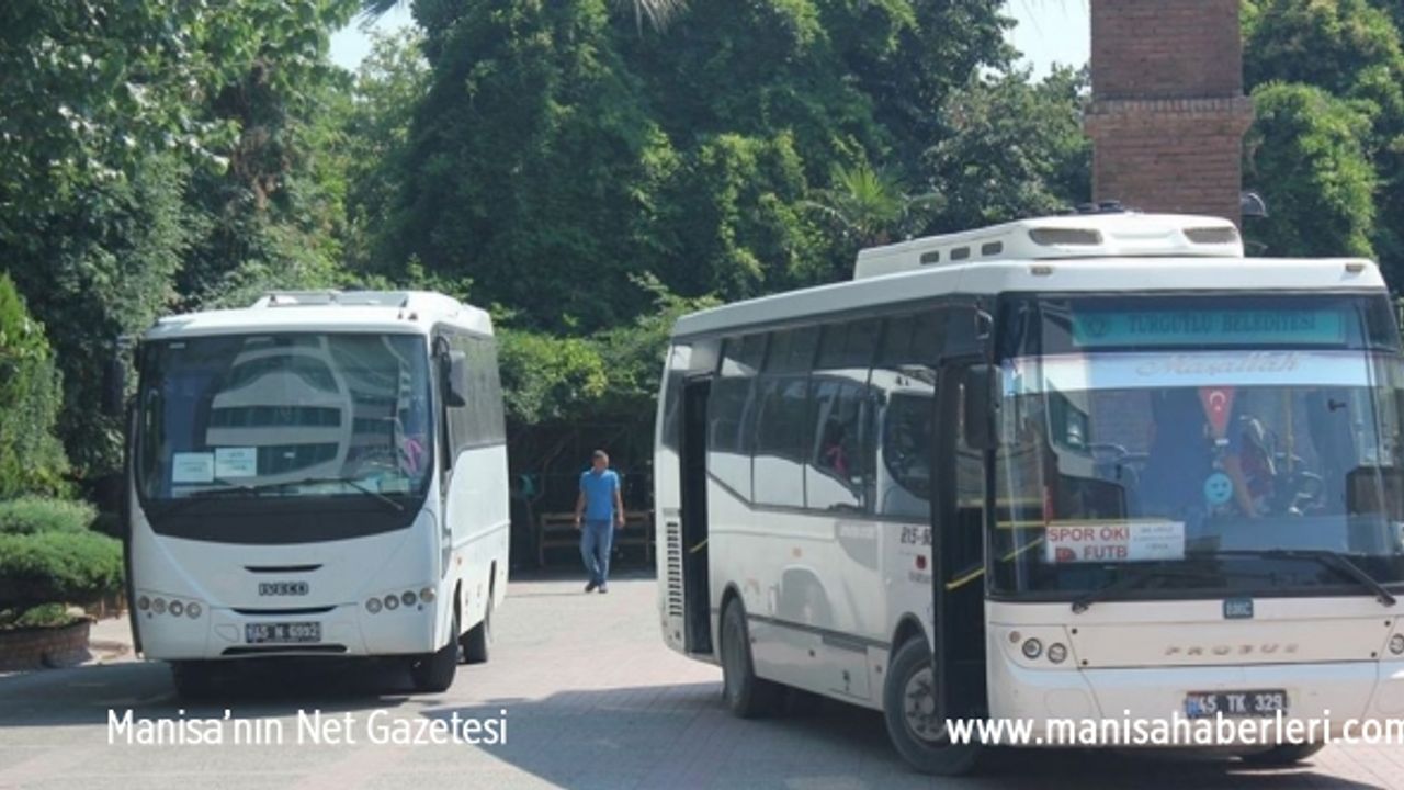 Turgutlu Belediyesinden Arife günü kabristanlara ücretsiz ulaşım hizmeti