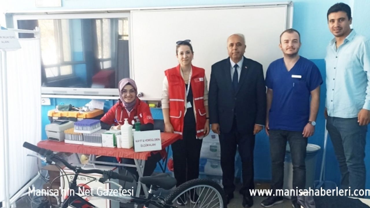 Manisa’da en çok kan bağışçısı getiren öğrenciye bisiklet hediye edilecek