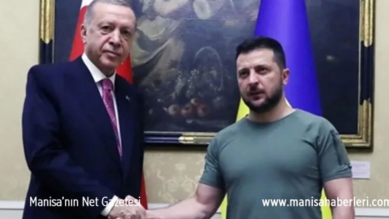 Cumhurbaşkanı Erdoğan, Zelenskiy ile görüştü