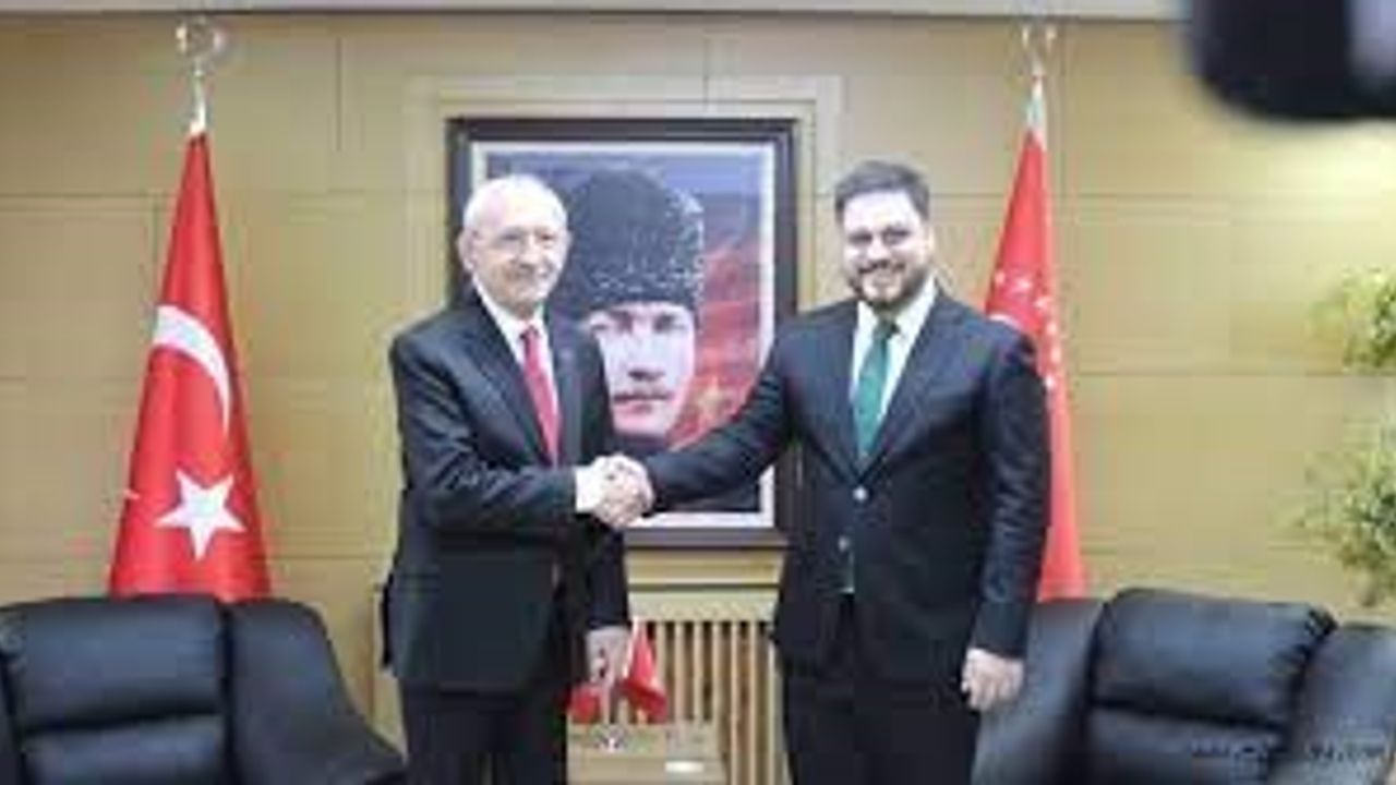 Kılıçdaroğlu’ndan BTP Genel Başkanı Baş’a ziyaret