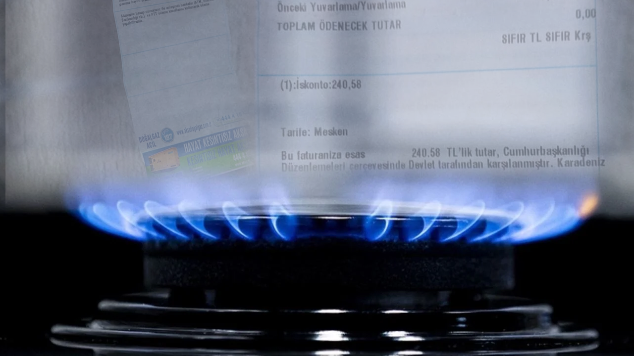 Manisa'da 0 TL ibareli doğal gaz faturaları