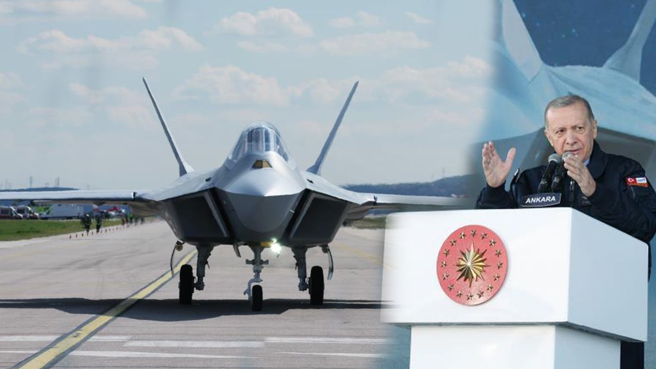 Cumhurbaşkanı Erdoğan yerli savaş uçağının adını açıkladı