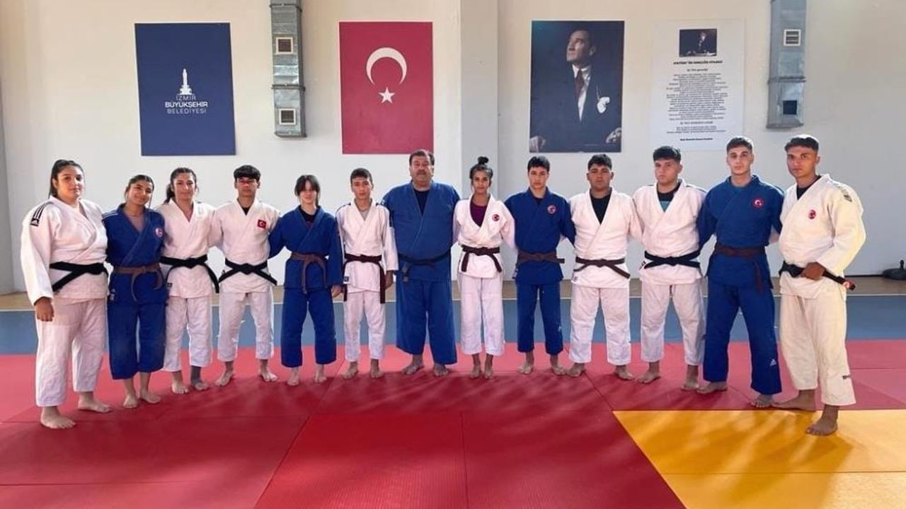Yunusemreli judocuların İzmir kampı başladı