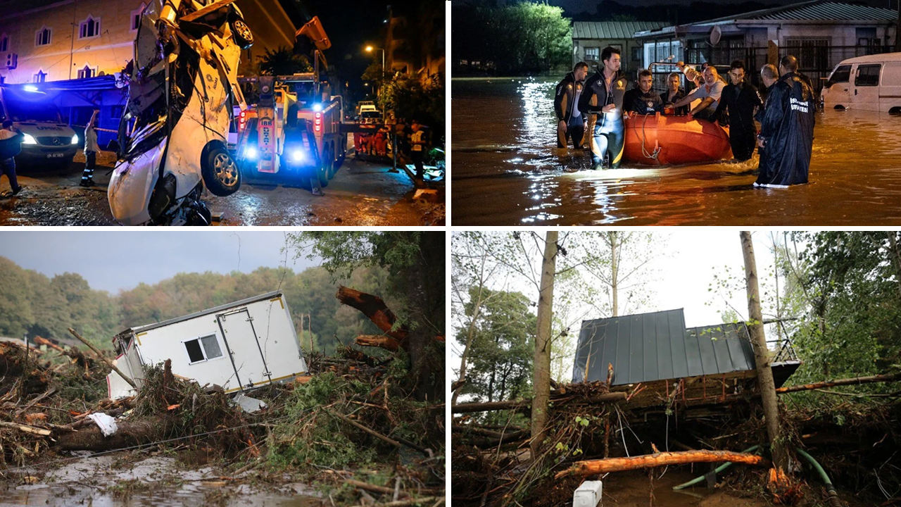 İstanbul ve Kırklareli'nde sel felaketi! Can kaybı 5'e yükseldi