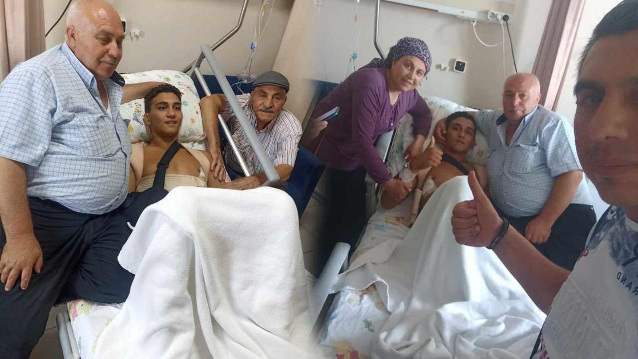 Kazada yaralanan Milli Güreşçi Beytullah'tan sevindiren haber