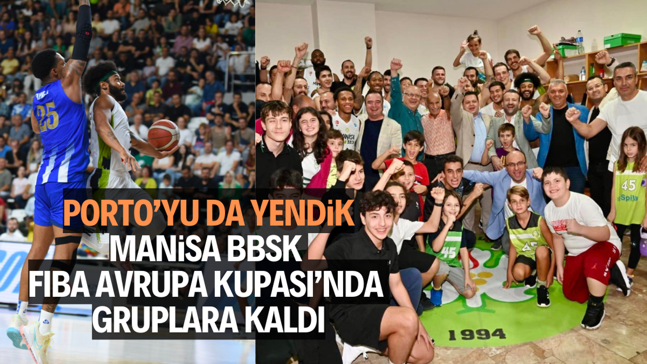 Manisa BBSK FIBA Avrupa Kupası’nda gruplara kaldı