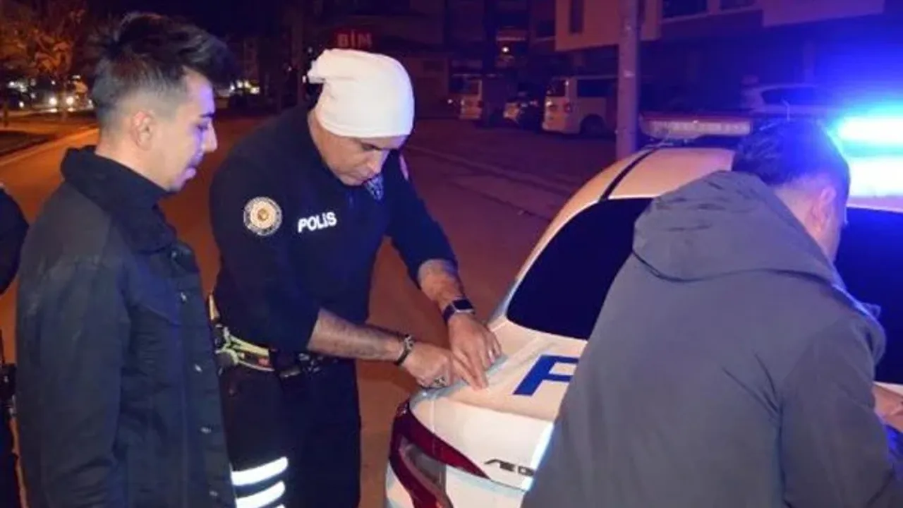 Drift yapan alkollü tır şoföründen polise ilginç sözler: "İntihar ederim"