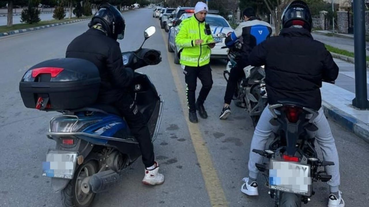 Manisa’da 21 motosiklet daha trafikten men edildi