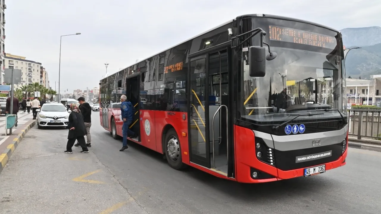 Manisa'da 1 Mayıs'ta toplu taşıma ücretsiz