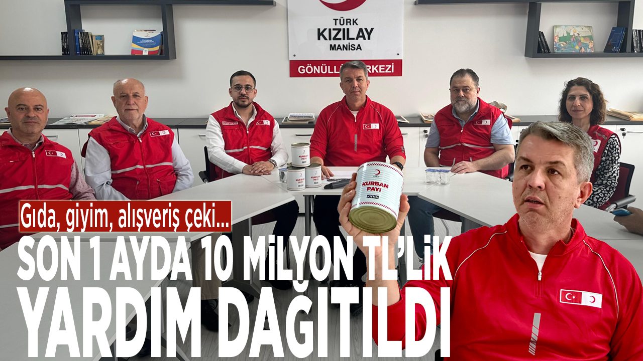Gıda, giyim, alışveriş çeki... Son 1 ayda 10 milyon TL’lik yardım dağıtıldı