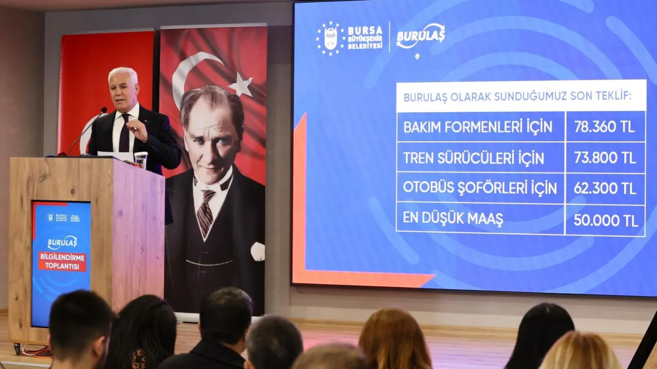 Başkan Bozbey’den BURULAŞ açıklaması: Yüzde 47 zam talebi sürdürülebilir değil