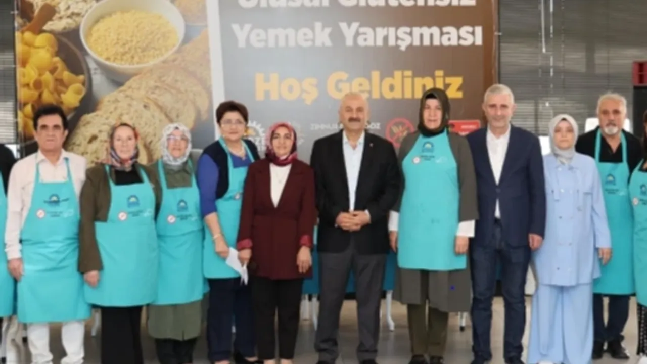 Kocaeli Gebze’de glütensiz yemek yarışması düzenlendi