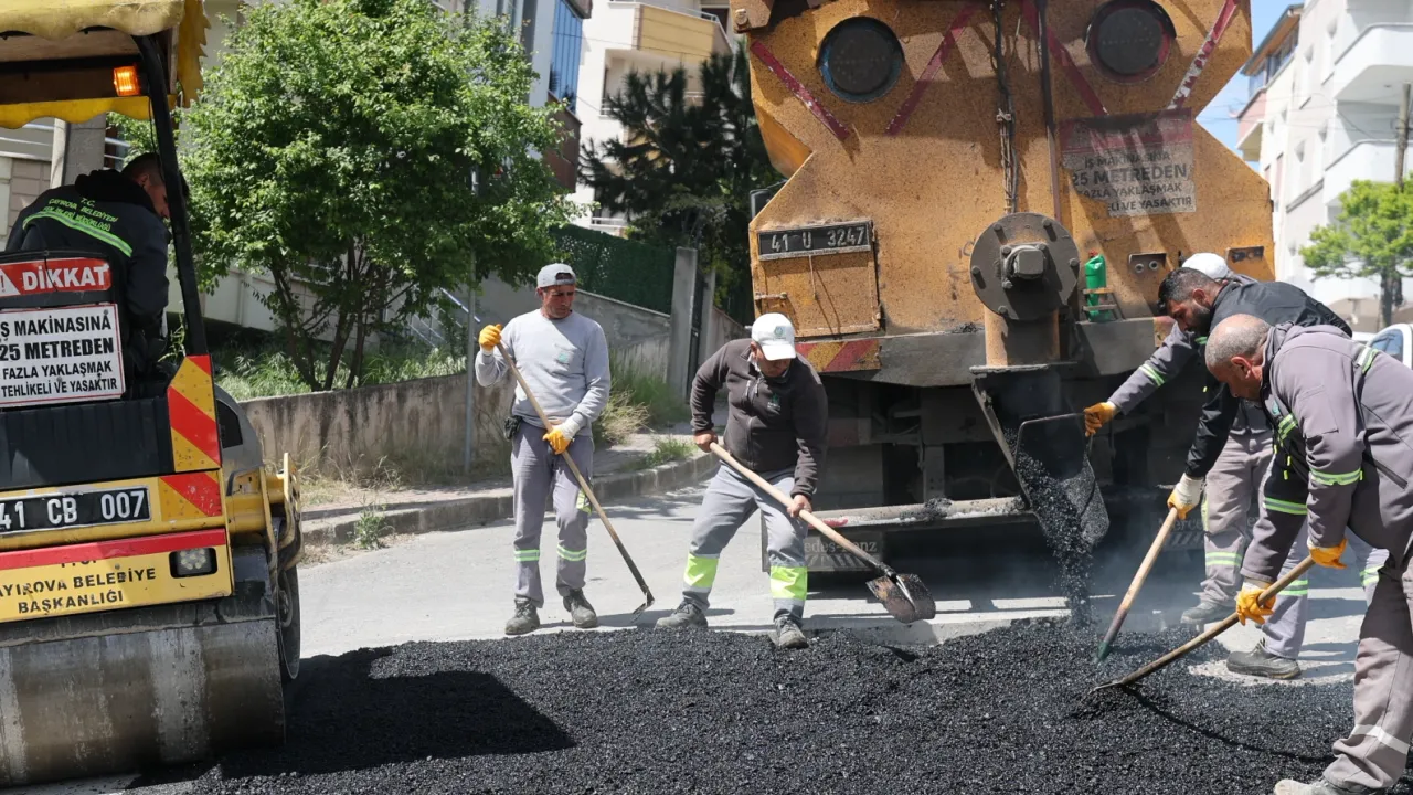 Kocaeli'de ekipler yol konforu için harekette!