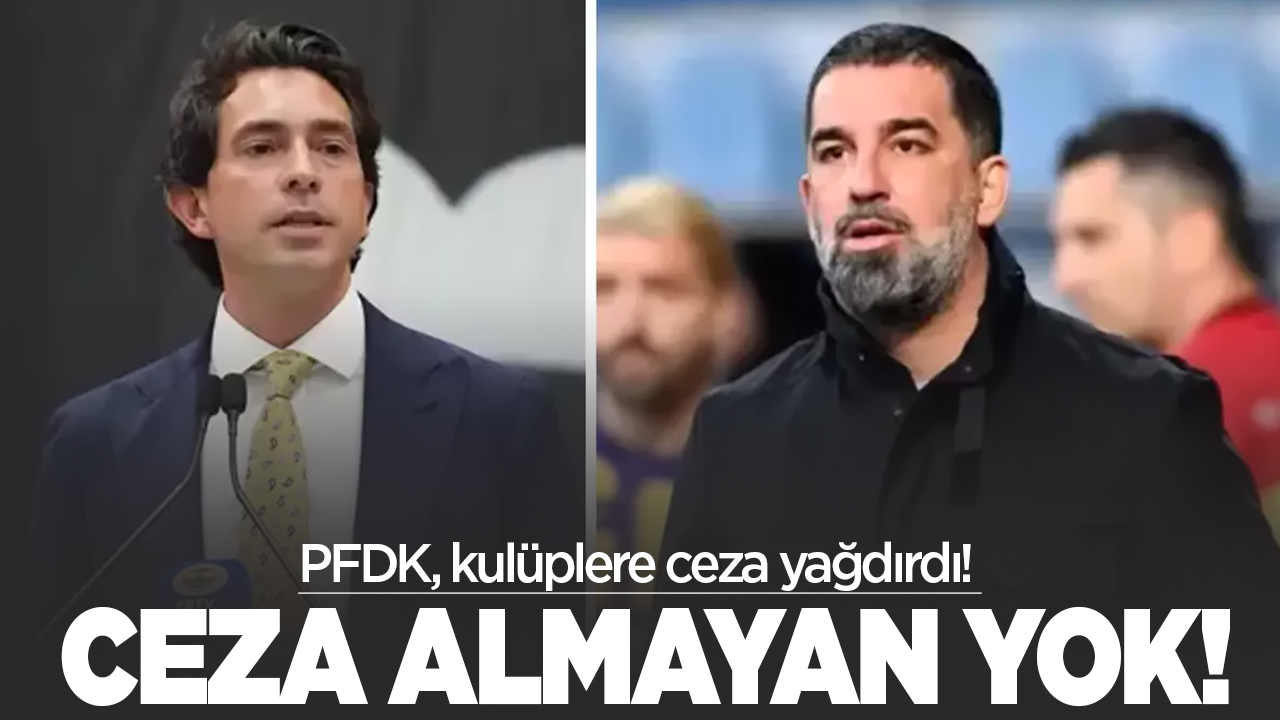 PFDK, kulüplere ceza yağdırdı! Ceza almayan neredeyse yok