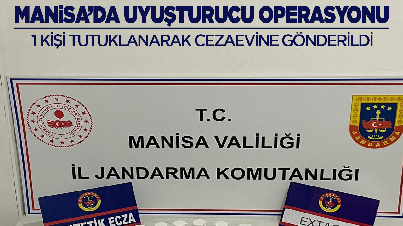 Manisa’da Uyuşturucu Operasyonu: 1 tutuklama