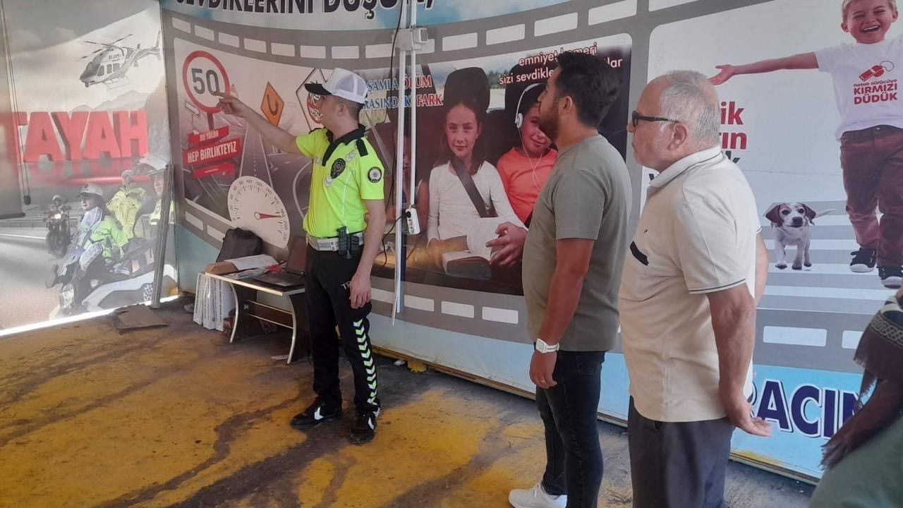 Sürücülere kritik bilgilendirme yapıldı