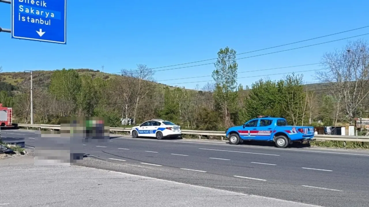 Bilecik Pazaryeri D-650 karayolunda yol yapım çalışması