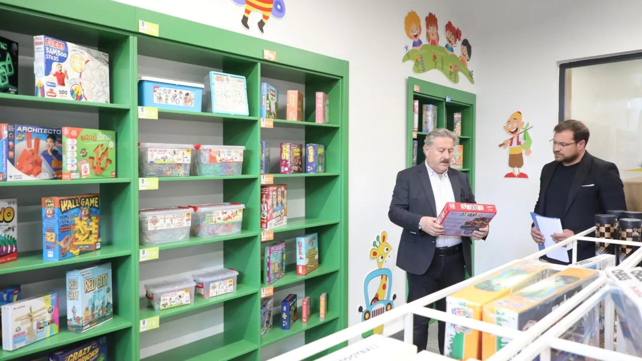 Kayseri Melikgazi'nin Masal Evi ve Oyuncak Kütüphanesi açılışa hazır