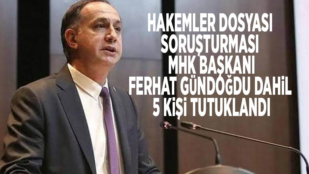 Hakemlik Soruşturması: 5 Kişi Tutuklandı