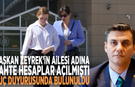 Başkan Zeyrek’in ailesi adına sahte hesaplar açılmıştı, suç duyurusunda bulunuldu