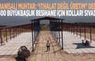 Manisalı muhtar: “ithalat değil üretim” dedi, 300 büyükbaşlık besihane için kolları sıvadı