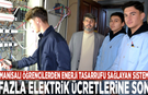 Manisalı öğrencilerden enerji tasarrufu sağlayan sistem: Fazla elektrik ücretlerine son