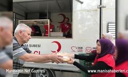 Türk Kızılay Manisa Şubesi 6 bin kişiye sıcak yemek dağıttı