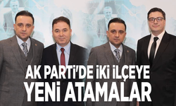 AK Parti'de iki ilçeye yeni başkan atandı