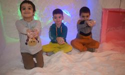 Alaşehir'de Ana Okulunda tuz odası terapisi