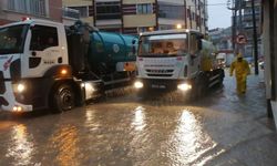 Saruhanlı’nın taşkın sorunu büyükşehir tarafından çözüldü