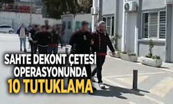 Sahte dekont çetesi operasyonunda 10 tutuklama