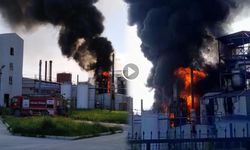Lüleburgaz'da kimya fabrikasında yangın! Çevre illerden destek çağrıldı