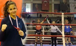 Manisalı Nisrem Uçar, kick boksta Türkiye ikincisi oldu