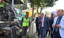 Başkan Ergün Soma'da temaslarda bulundu