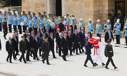 Cumhurbaşkanı Erdoğan ve yeni Kabine Anıtkabir'de